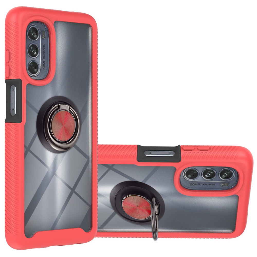 YB PC Series-5-ring-kickstand-telefonhülle Für Motorola Moto G62 5G, Anti-drop-pc + TPU Abnehmbar 2-in-1-schutzabdeckung - Rot, Motorola Moto G62 5G
YB PC Series-5-ring-kickstand-telefonhülle Für Motorola Moto G62 5G, Anti-drop-pc + TPU Abnehmbar 2-in-1-schutzabdeckung - Rot, Motorola Moto G62 5G