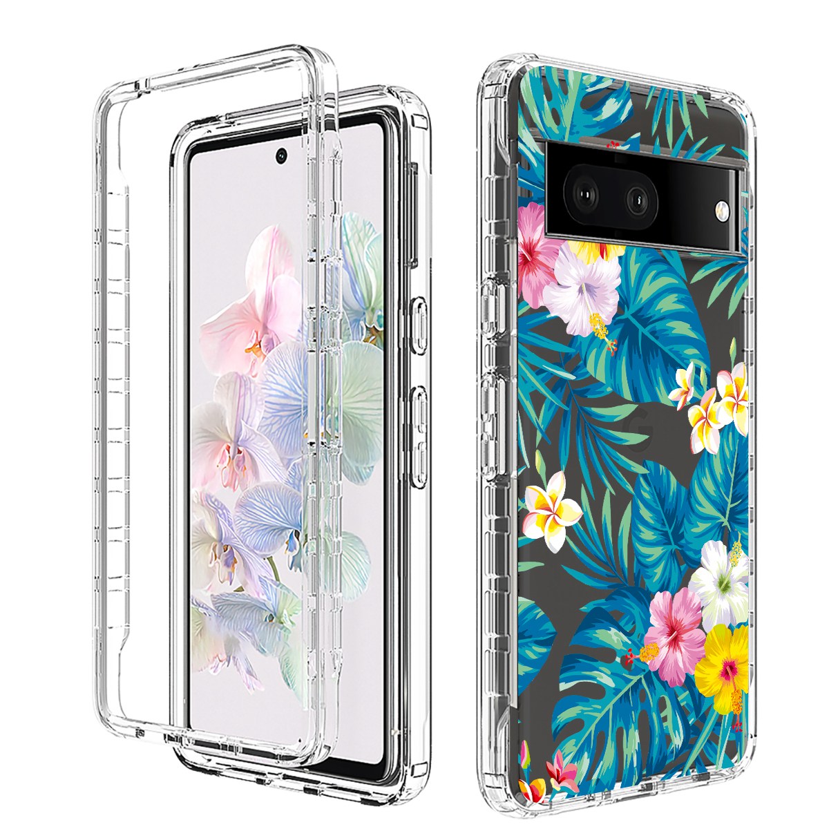 Für Google Pixel 7 5G Clear Phone Case Stylish Muster Printing Pc-rahmen + TPU 2-in-1-schutzabdeckung - Plantain -blatt, Google Pixel 7 5G
Für Google Pixel 7 5G Clear Phone Case Stylish Muster Printing Pc-rahmen + TPU 2-in-1-schutzabdeckung - Plantain -blatt, Google Pixel 7 5G