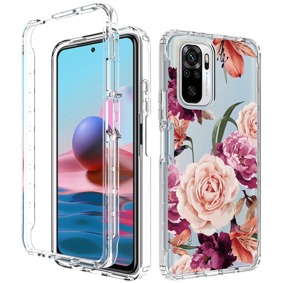 Für Xiaomi Poco M5s 4G / Redmi Note 10 4g / Hinweis 10S 4G Pc-rahmen + Tpu-abdeckung 2-in-1 Transparentes Musterdruck-telefonschutzgehäuse - Lila Blume, Xiaomi Redmi Note 10 4G
Für Xiaomi Poco M5s 4G / Redmi Note 10 4g / Hinweis 10S 4G Pc-rahmen + Tpu-abdeckung 2-in-1 Transparentes Musterdruck-telefonschutzgehäuse - Lila Blume, Xiaomi Redmi Note 10 4G