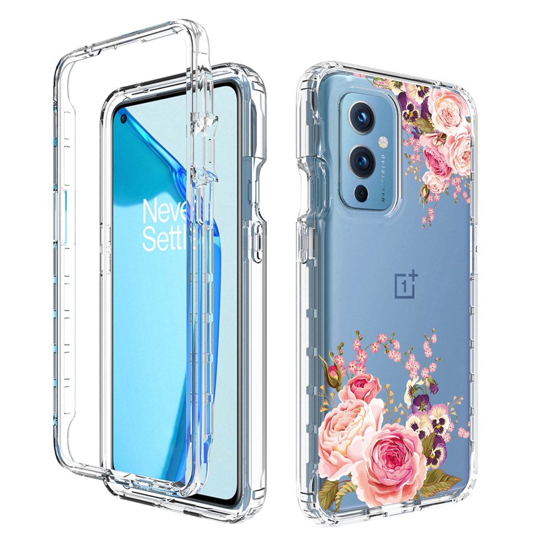 Hartes PC Frame Soft TPU -telefonabdeckung Für OnePlus 9 (EU / Us-version), Wear-resistente Transparente Musterdruckphase - Rose, OnePlus 9 (EU / US Version)
Hartes PC Frame Soft TPU -telefonabdeckung Für OnePlus 9 (EU / Us-version), Wear-resistente Transparente Musterdruckphase - Rose, OnePlus 9 (EU / US Version)