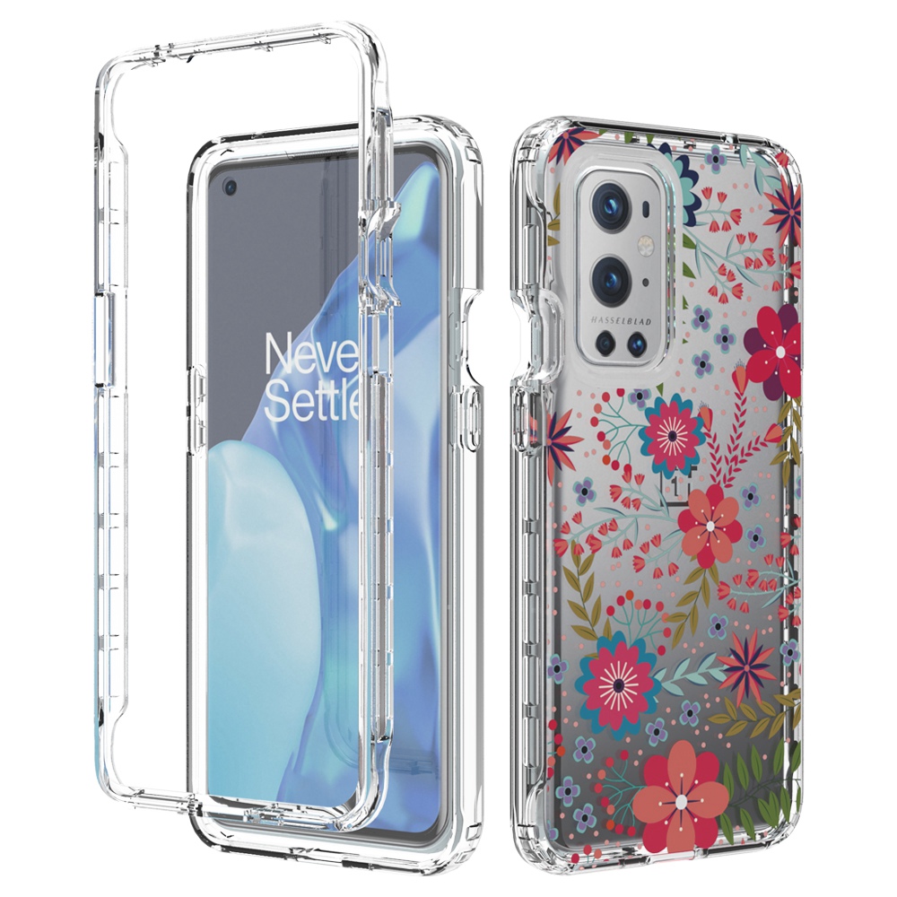 Für OnePlus 9 Pro 5G Transparentes Musterdruck 2-in-1-telefonhülle PC Frame + Tpu-telefonschale - Blume Und Blatt, OnePlus 9 Pro 5G
Für OnePlus 9 Pro 5G Transparentes Musterdruck 2-in-1-telefonhülle PC Frame + Tpu-telefonschale - Blume Und Blatt, OnePlus 9 Pro 5G