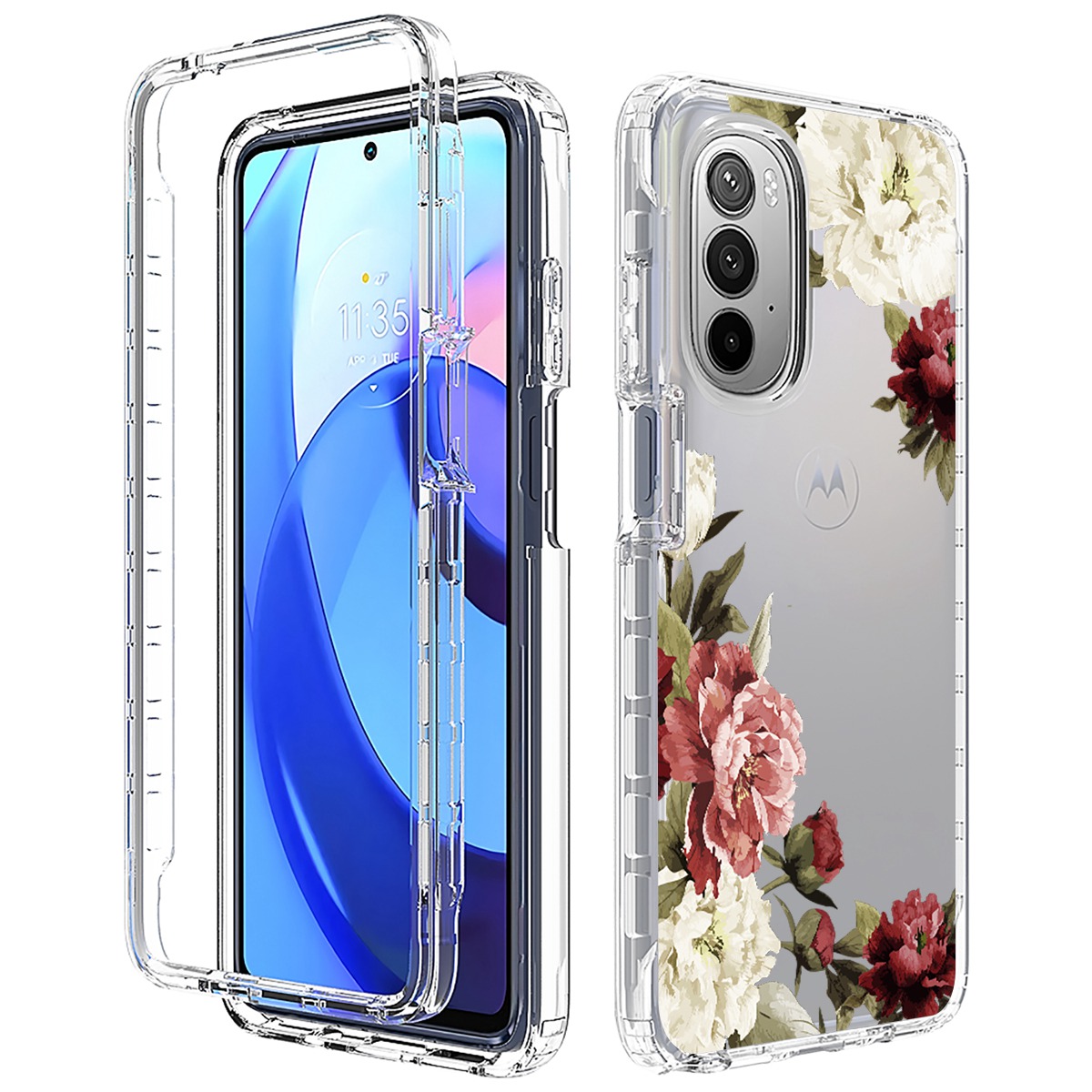 2-in-1 Stylish Muster Druckphase Für Motorola Moto G Stylus 5G (2022), Pc-rahmen + TPU Anti-schock-transparent-telefonabdeckung - Trompetenblume, Motorola Moto G Stylus 5G (2022)
2-in-1 Stylish Muster Druckphase Für Motorola Moto G Stylus 5G (2022), Pc-rahmen + TPU Anti-schock-transparent-telefonabdeckung - Trompetenblume, Motorola Moto G Stylus 5G (2022)