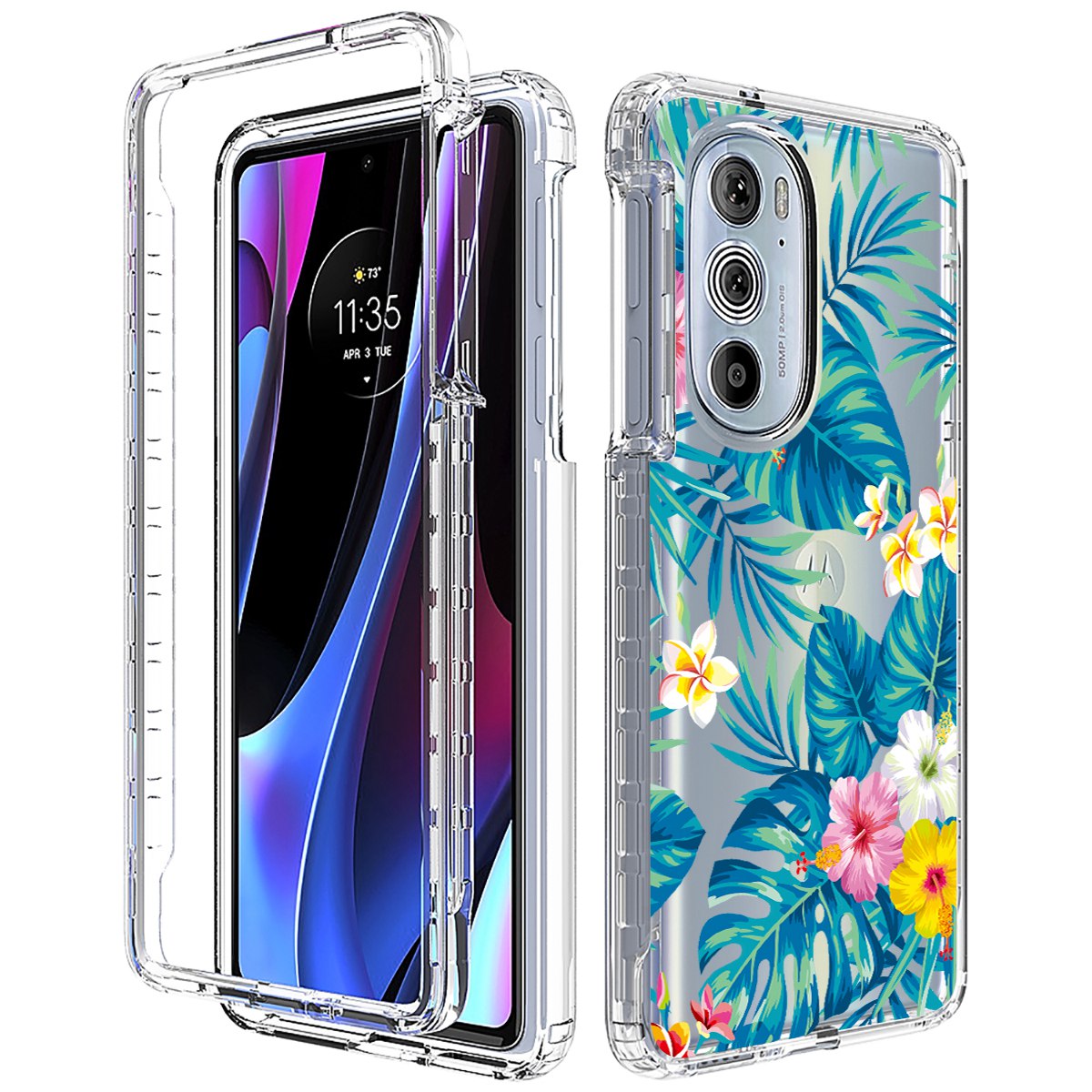 Für Motorola Edge+ 5G UW (2022) Löschen Von Stoßdämpfer Hartpc -rahmen Soft TPU -hülle Musterdruckschützer Telefonabdeckung - Plantain -blatt, Other Motorola Models
Für Motorola Edge+ 5G UW (2022) Löschen Von Stoßdämpfer Hartpc -rahmen Soft TPU -hülle Musterdruckschützer Telefonabdeckung - Plantain -blatt, Other Motorola Models