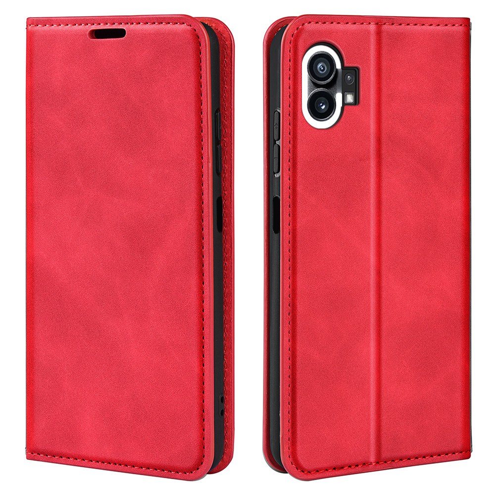 Für Nichts Telefon (1) 5G Magnetische Automatisch Absorbierte Haut-touch-telefon-schockdosenpuse PU Leder Folio Flip Stand Wallet Wallet - Rot, Nothing phone (1) 5G
Für Nichts Telefon (1) 5G Magnetische Automatisch Absorbierte Haut-touch-telefon-schockdosenpuse PU Leder Folio Flip Stand Wallet Wallet - Rot, Nothing phone (1) 5G