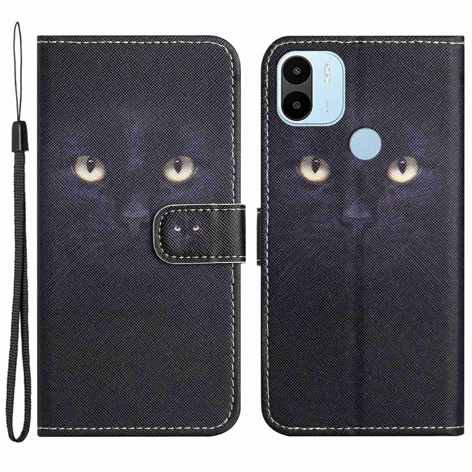 Für Xiaomi Redmi A1 4G Cross Textur PU Leder Magnetische Verschluss Telefonabdeckungsmuster Druckstand Wallet Schockdicht - Katzenauge, Xiaomi Redmi A2 4G
Für Xiaomi Redmi A1 4G Cross Textur PU Leder Magnetische Verschluss Telefonabdeckungsmuster Druckstand Wallet Schockdicht - Katzenauge, Xiaomi Redmi A2 4G