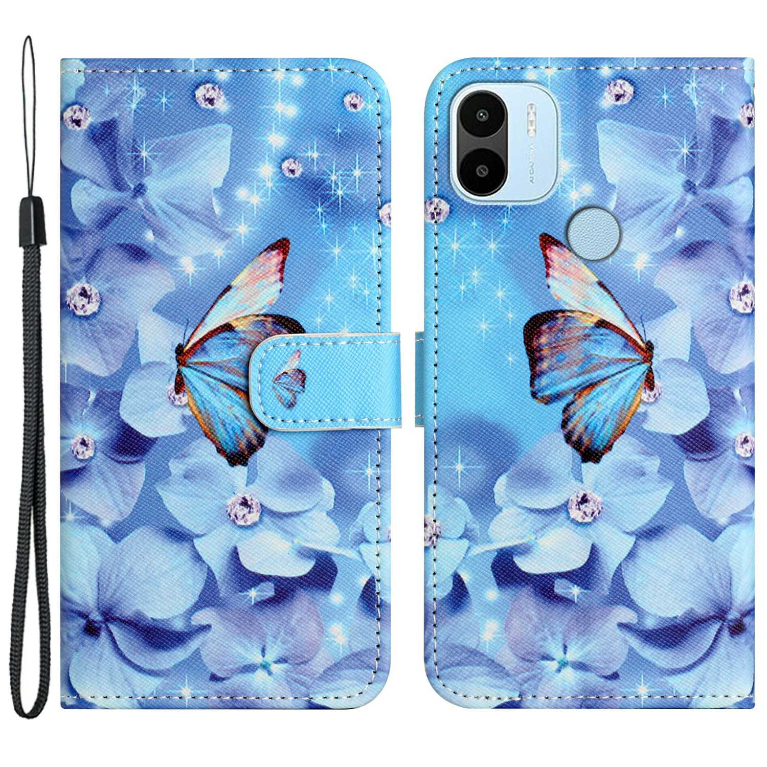 Für Xiaomi Redmi A1 4G Cross Textur PU Leder Magnetische Verschluss Telefonabdeckungsmuster Druckstand Wallet Schockdicht - Schmetterling Und Blumen, Xiaomi Redmi A2 4G
Für Xiaomi Redmi A1 4G Cross Textur PU Leder Magnetische Verschluss Telefonabdeckungsmuster Druckstand Wallet Schockdicht - Schmetterling Und Blumen, Xiaomi Redmi A2 4G