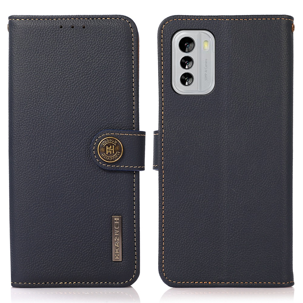 Khazneh Für Nokia G60 5G Magnetic Phone Hülle Echtes Leder Flip Wallet Stand RFID Blockierende Schutzhelfer - Blau, Nokia G60 5G
Khazneh Für Nokia G60 5G Magnetic Phone Hülle Echtes Leder Flip Wallet Stand RFID Blockierende Schutzhelfer - Blau, Nokia G60 5G