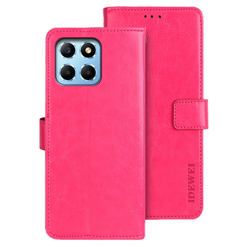 Idewi Cracy Horse Textragure Wallet Stand Cover Für Ehren X6 4g, Anti-kratzer-pu-leder-magnetverschluss Telefonhülle - Rose, Honor X6 4G
Idewi Cracy Horse Textragure Wallet Stand Cover Für Ehren X6 4g, Anti-kratzer-pu-leder-magnetverschluss Telefonhülle - Rose, Honor X6 4G