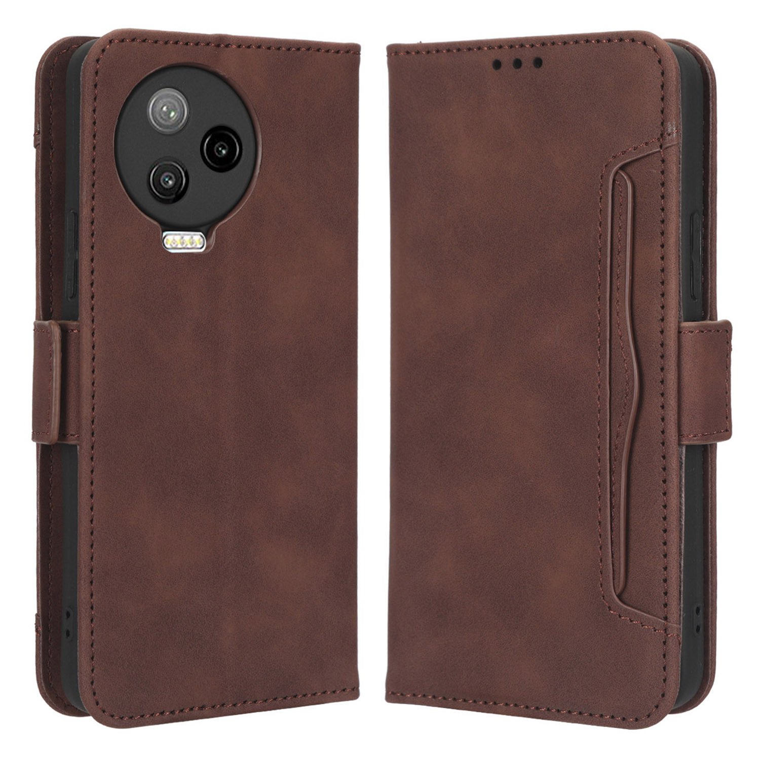 Für Infinix Hinweis 12 Pro 4G X676B Mehrere Kartensteckplätze Anti-kratzer-pu-leder Dual Magnetic Clasp Phone Cover Stand Wallet Wallet Hülle - Braun, Infinix Note 12 Pro 4G
Für Infinix Hinweis 12 Pro 4G X676B Mehrere Kartensteckplätze Anti-kratzer-pu-leder Dual Magnetic Clasp Phone Cover Stand Wallet Wallet Hülle - Braun, Infinix Note 12 Pro 4G