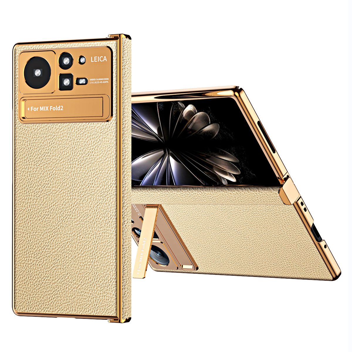 Für Xiaomi Mix Fold 2 5g Scharnierschutz PU Leder Beschichtete PC -telefonhülle Elektroplierendes Rahmen Design Kickstand -schutzabdeckung - Gold, Xiaomi Mix Fold 2 5G
Für Xiaomi Mix Fold 2 5g Scharnierschutz PU Leder Beschichtete PC -telefonhülle Elektroplierendes Rahmen Design Kickstand -schutzabdeckung - Gold, Xiaomi Mix Fold 2 5G