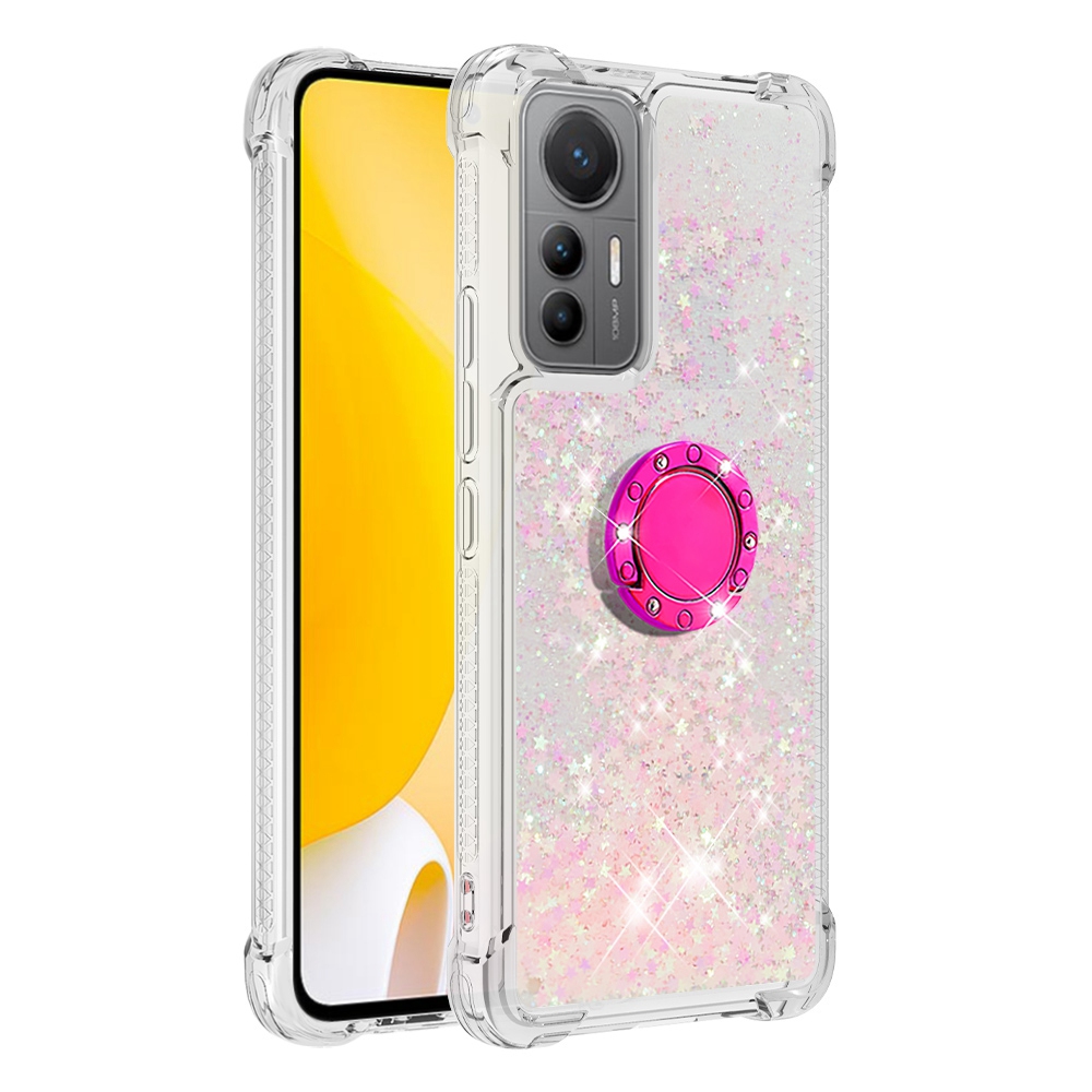 YB Quicksand Serie-7 Für Xiaomi 12 Lite 5G Flüssiges Quicksand Design Soft TPU Deckring Kickstand Impact Resistant Back Case - Rosa / Pentagramme, Xiaomi 12 Lite 5G
YB Quicksand Serie-7 Für Xiaomi 12 Lite 5G Flüssiges Quicksand Design Soft TPU Deckring Kickstand Impact Resistant Back Case - Rosa / Pentagramme, Xiaomi 12 Lite 5G