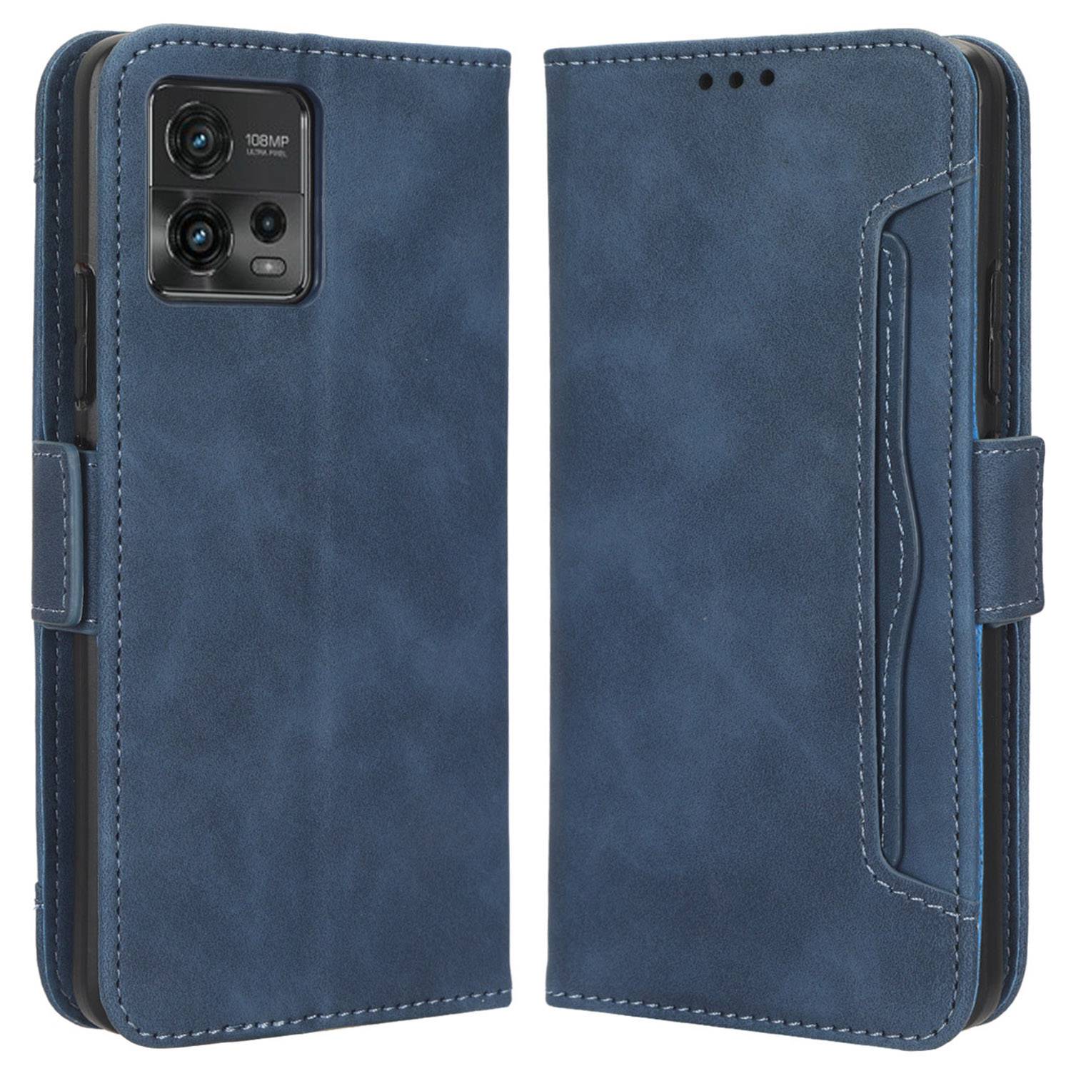 Magnetische Schließung Telefonhülle Für Motorola Moto G72 4G, Anti-fall-pu-leder-flip-brieftaschen-abdeckständer Mit Mehreren Kartensteckplätzen - Blau, Motorola Moto G72 4G
Magnetische Schließung Telefonhülle Für Motorola Moto G72 4G, Anti-fall-pu-leder-flip-brieftaschen-abdeckständer Mit Mehreren Kartensteckplätzen - Blau, Motorola Moto G72 4G