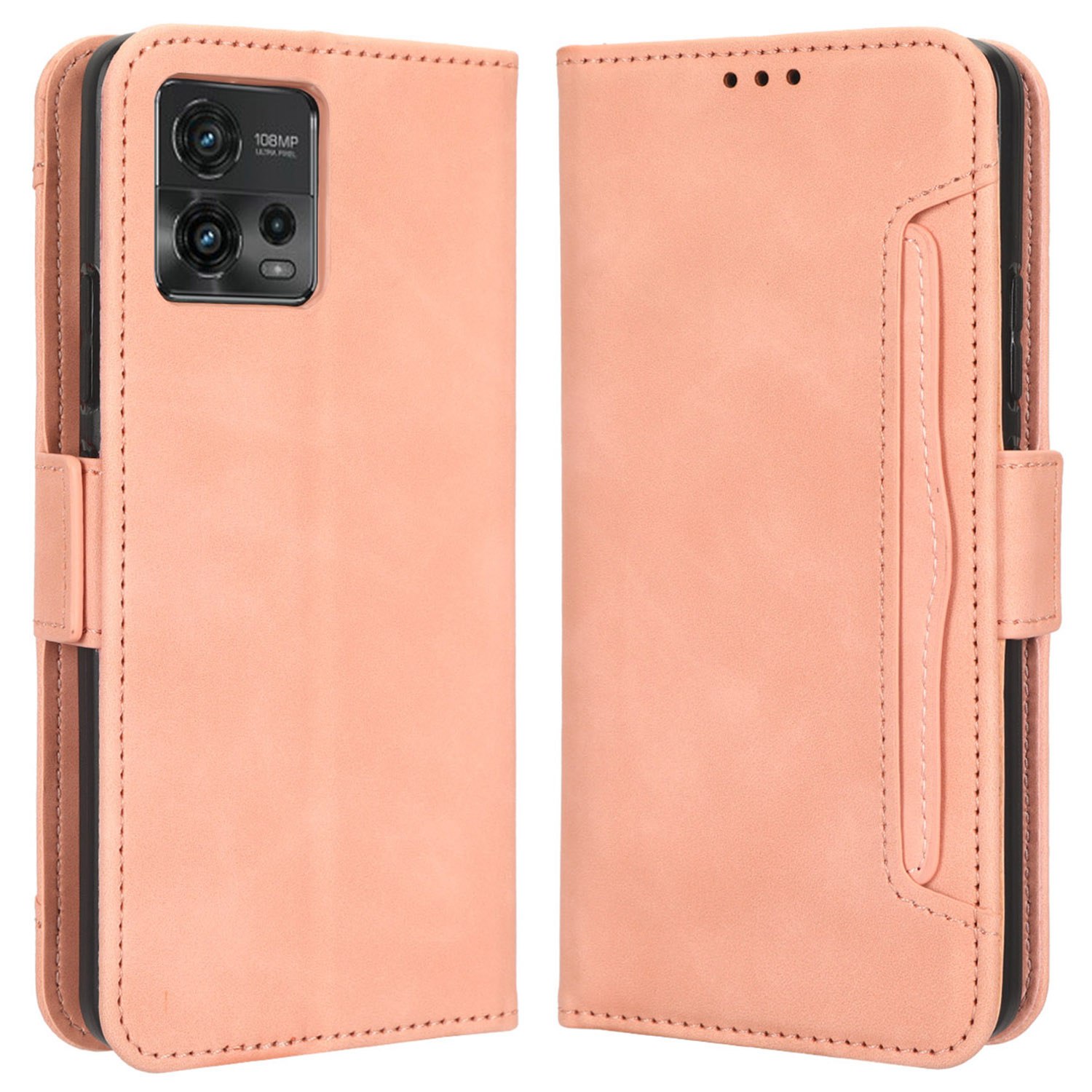 Magnetische Schließung Telefonhülle Für Motorola Moto G72 4G, Anti-fall-pu-leder-flip-brieftaschen-abdeckständer Mit Mehreren Kartensteckplätzen - Rosa, Motorola Moto G72 4G
Magnetische Schließung Telefonhülle Für Motorola Moto G72 4G, Anti-fall-pu-leder-flip-brieftaschen-abdeckständer Mit Mehreren Kartensteckplätzen - Rosa, Motorola Moto G72 4G