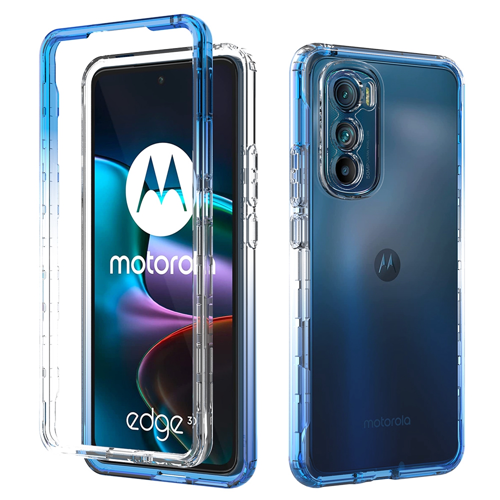 Für Motorola Edge 30 5G Weiche TPU + Hartpc-hülle Stylish Gradientenfarbe Kristall Klares Anti-drop-telefonabdeckung - Gradientenblau, Motorola Edge 30 5G
Für Motorola Edge 30 5G Weiche TPU + Hartpc-hülle Stylish Gradientenfarbe Kristall Klares Anti-drop-telefonabdeckung - Gradientenblau, Motorola Edge 30 5G