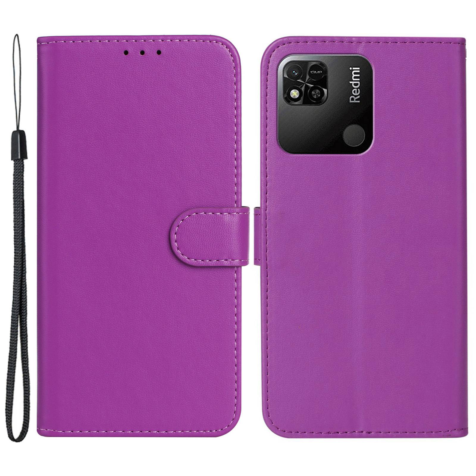 Für Xiaomi Redmi 10A Full Protection Phone Case Wallet Stand PU Leder Handy -handyabdeckung Mit Riemen - Violett, Xiaomi Redmi 10A
Für Xiaomi Redmi 10A Full Protection Phone Case Wallet Stand PU Leder Handy -handyabdeckung Mit Riemen - Violett, Xiaomi Redmi 10A