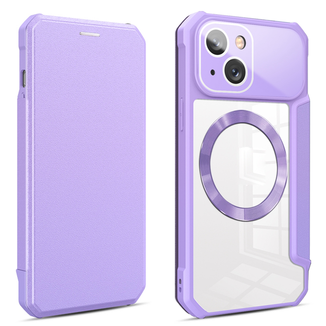 CD Texture Card Holder Stand PU Leather Cover for iPhone 14, TPU+PC Case Compatible with MagSafe - Purple, iPhone 14
CD Texture Card Holder Stand PU Leather Cover for iPhone 14, TPU+PC Case Compatible with MagSafe - Purple, iPhone 14