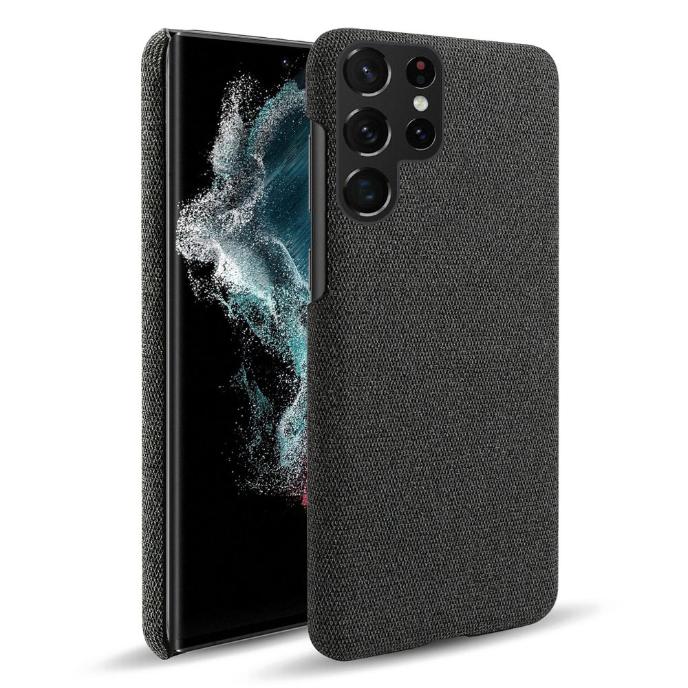 For Samsung Galaxy S23 Ultra Solid Color Hard PC Back Case Cloth Texture Anti-drop Phone Cover - Black, Galaxy S23 Ultra
For Samsung Galaxy S23 Ultra Solid Color Hard PC Back Case Cloth Texture Anti-drop Phone Cover - Black, Galaxy S23 Ultra