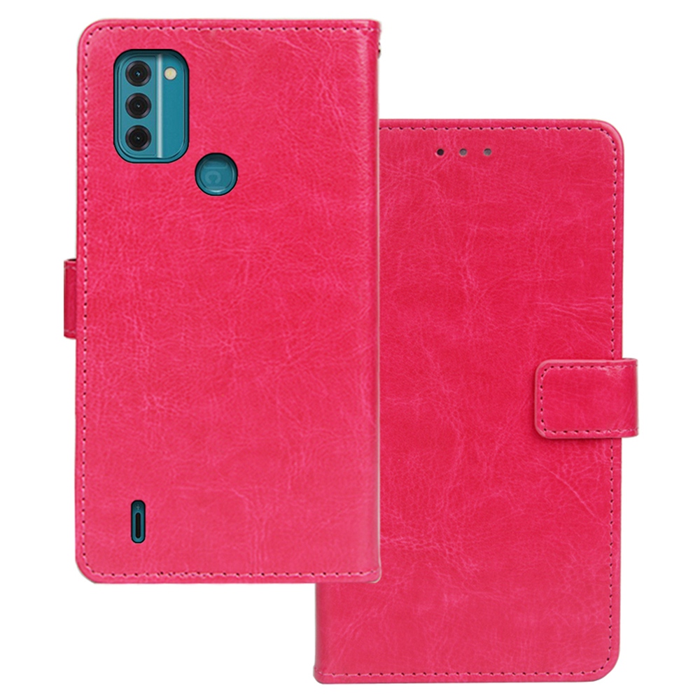 Idewei Für Nokia C31 4G Crazy Horse Textur Wallet Stand Phone Hülle PU Leder Magnetische Verschlussabdeckung - Rose, Nokia C31 4G
Idewei Für Nokia C31 4G Crazy Horse Textur Wallet Stand Phone Hülle PU Leder Magnetische Verschlussabdeckung - Rose, Nokia C31 4G