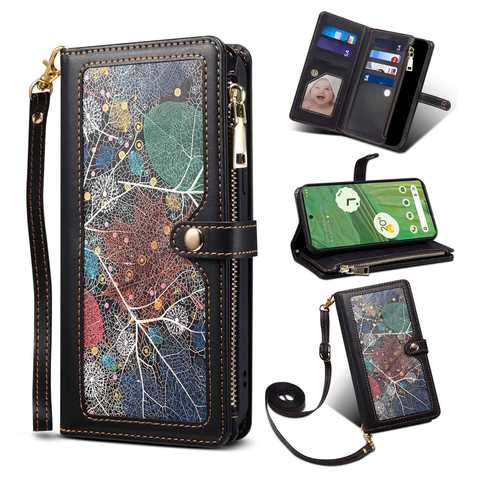 Eseble Galaxy -serie Für Google Pixel 7 5G RFID Blockierstill - Schwarz, Google Pixel 7 5G
Eseble Galaxy -serie Für Google Pixel 7 5G RFID Blockierstill - Schwarz, Google Pixel 7 5G