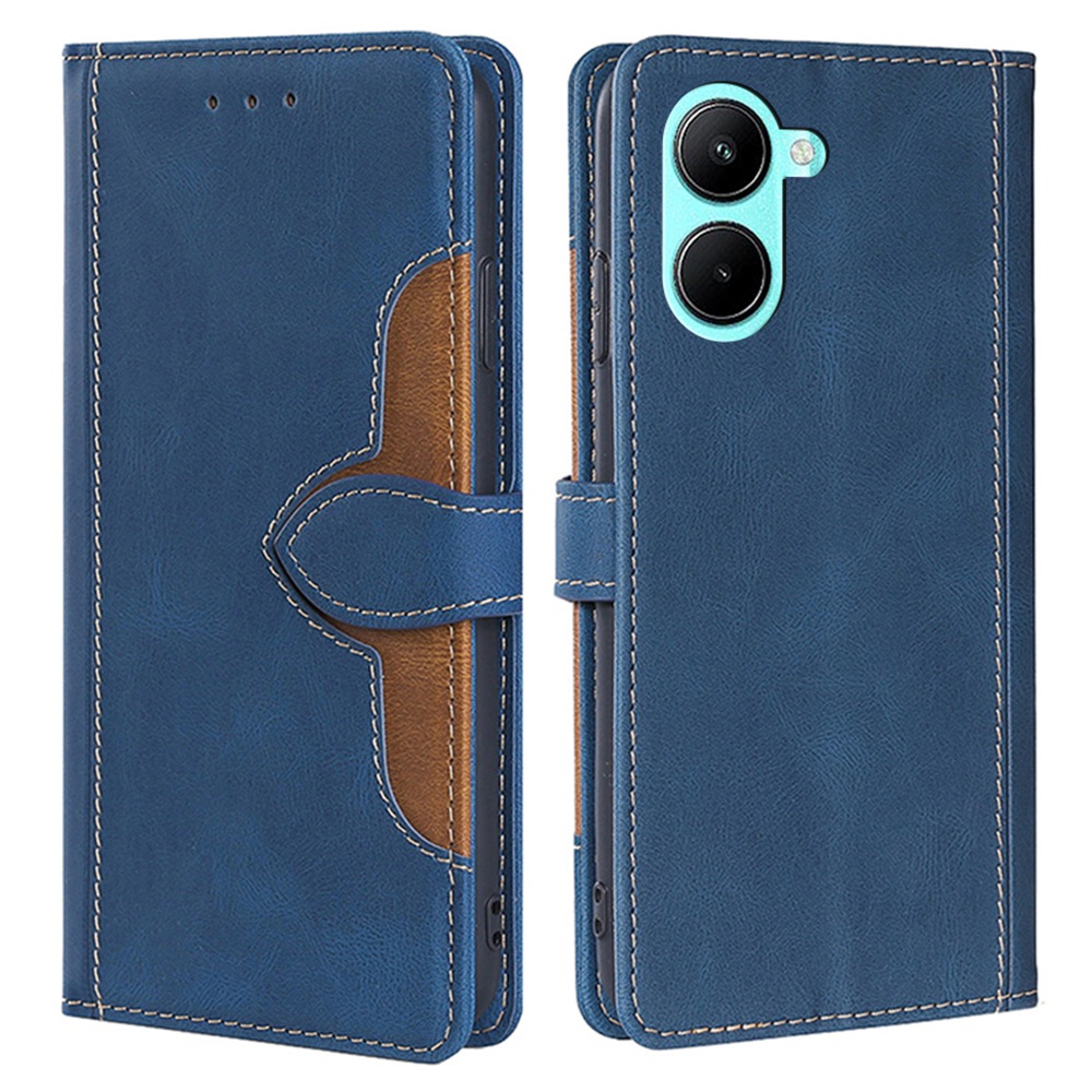 Schutzhülle Für Realme C33 4G, Haut-touch-pu-leder-strohhut-musterständer Telefon Brieftasche - Blau, Realme C33 4G
Schutzhülle Für Realme C33 4G, Haut-touch-pu-leder-strohhut-musterständer Telefon Brieftasche - Blau, Realme C33 4G