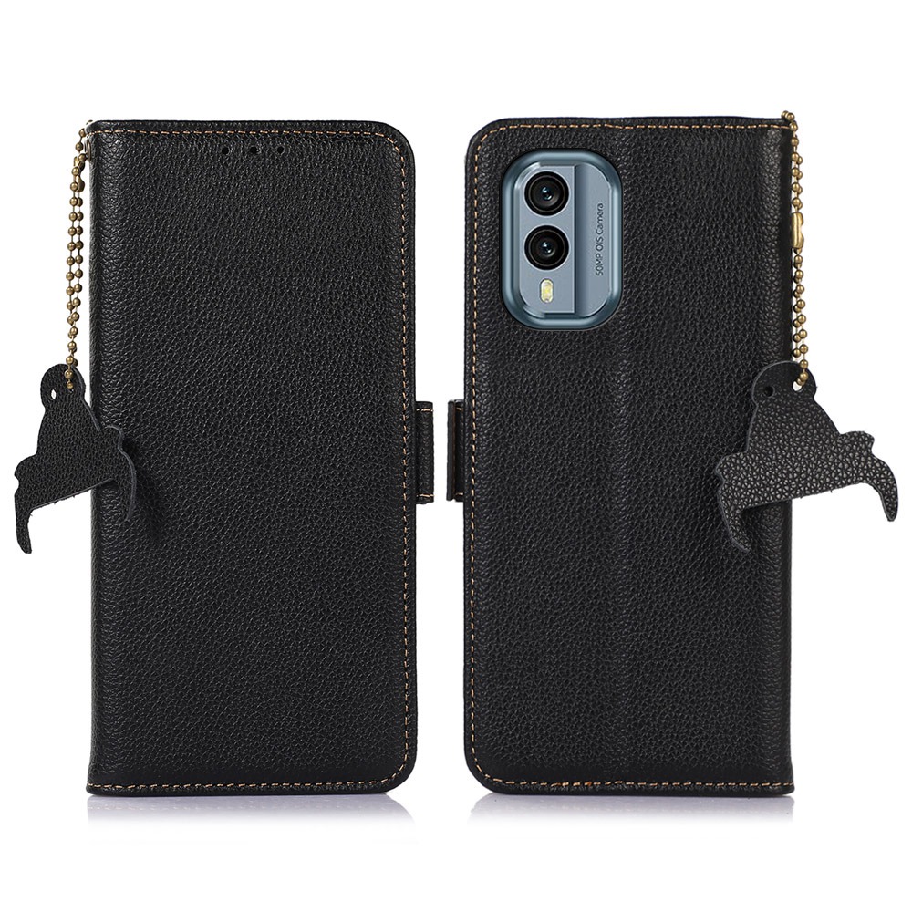 Seitenmagnetverschluss Telefonhülle Für Nokia X30 5G, RFID -blockierungsbrieftasche Echte Lederständer Cover - Schwarz, Nokia X30 5G
Seitenmagnetverschluss Telefonhülle Für Nokia X30 5G, RFID -blockierungsbrieftasche Echte Lederständer Cover - Schwarz, Nokia X30 5G