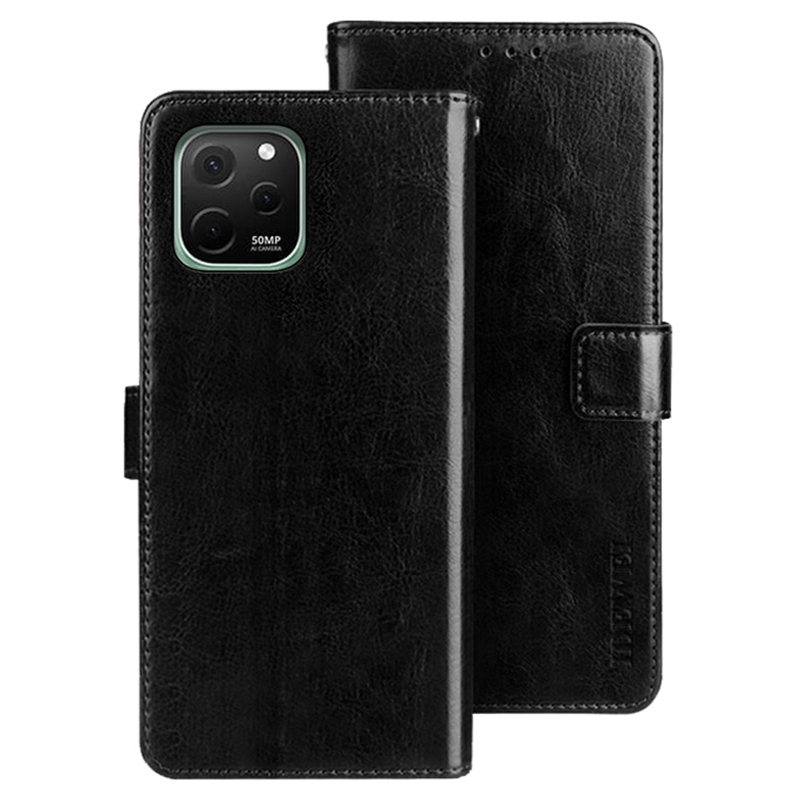 Idewei Für Huawei Nova Y61 4G Schockabsorbierende PU Leder Flip Stand Wallet Wallet Crazy Horse Texture Telefon Schutzhülle - Schwarz, Huawei nova Y61 4G
Idewei Für Huawei Nova Y61 4G Schockabsorbierende PU Leder Flip Stand Wallet Wallet Crazy Horse Texture Telefon Schutzhülle - Schwarz, Huawei nova Y61 4G