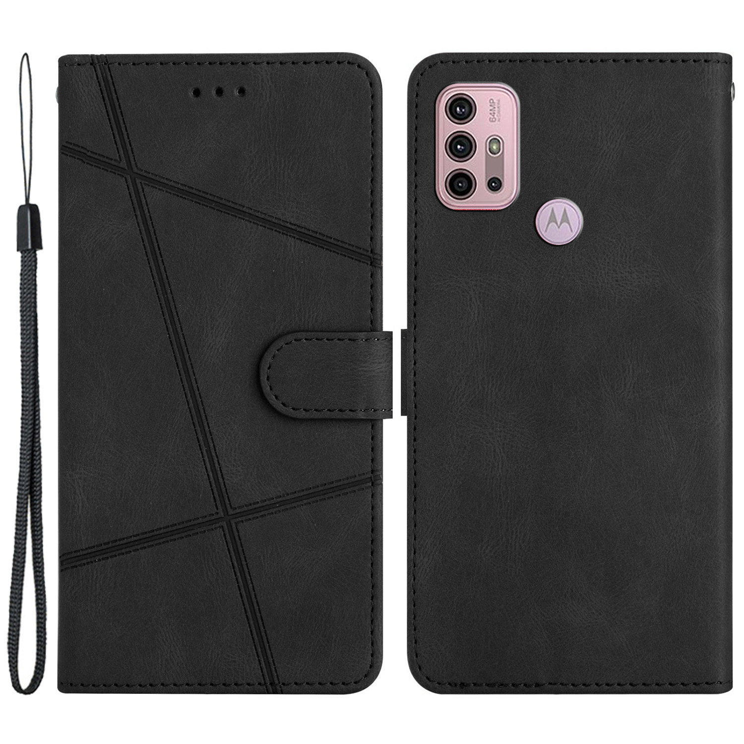 Full Protection Phone Hülle Für Motorola Moto G20, Eingeprägte Linien Stand Flip Leder Brieftasche Crazy Horse Texture Telefon Shell - Schwarz, Motorola Moto G20
Full Protection Phone Hülle Für Motorola Moto G20, Eingeprägte Linien Stand Flip Leder Brieftasche Crazy Horse Texture Telefon Shell - Schwarz, Motorola Moto G20