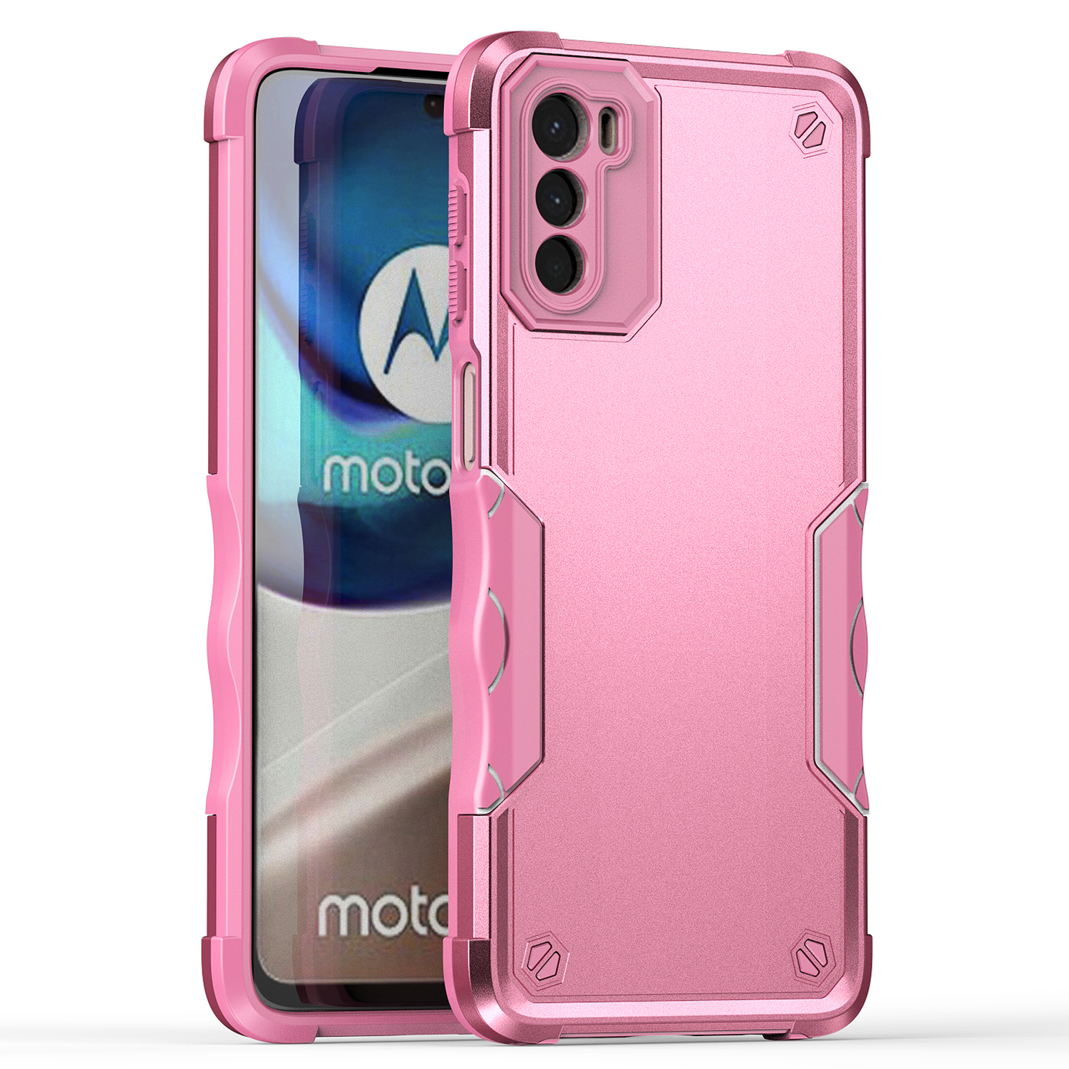 Für Motorola Moto G42 4G Mobilfunkkoffer Anti-kratzer-pc Zurück + Soft TPU Stoßfänger Schutzabdeckung - Rosa, Motorola Moto G42 4G
Für Motorola Moto G42 4G Mobilfunkkoffer Anti-kratzer-pc Zurück + Soft TPU Stoßfänger Schutzabdeckung - Rosa, Motorola Moto G42 4G