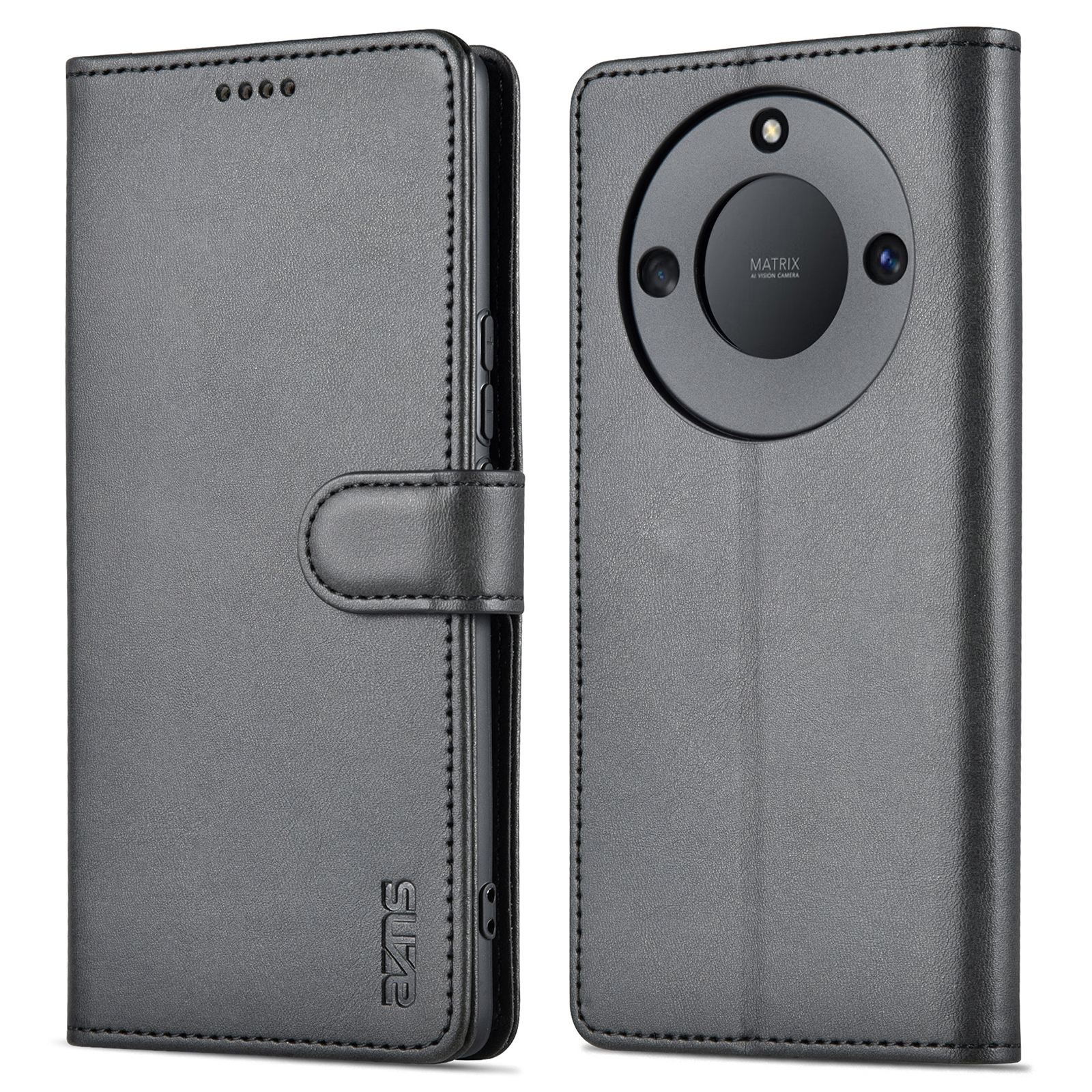 Azns Für Ehren X40 5G Telefon Schutzflip Cover Schocksicher PU Leder + TPU Innenhülle Mit Ständer - Schwarz, Honor X40 5G
Azns Für Ehren X40 5G Telefon Schutzflip Cover Schocksicher PU Leder + TPU Innenhülle Mit Ständer - Schwarz, Honor X40 5G