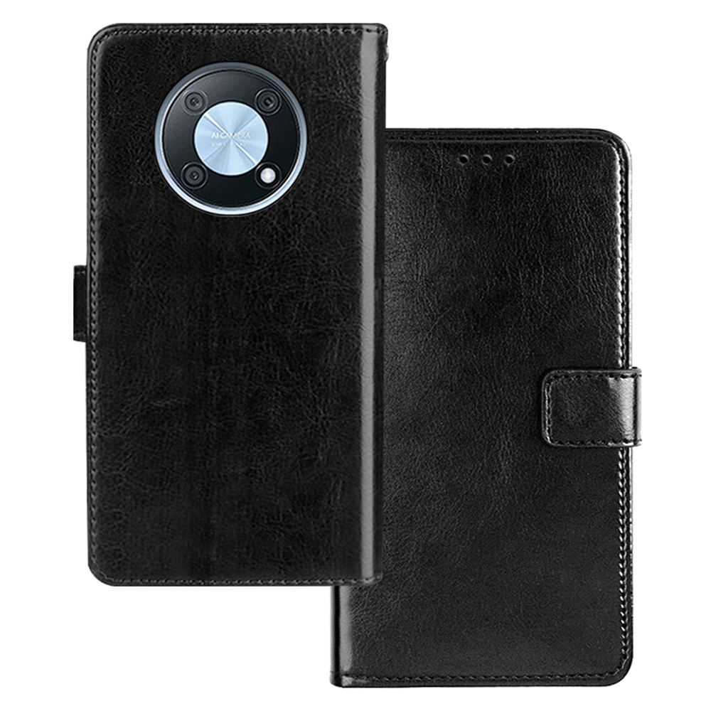 Idewei Für Huawei Nova Y90 4g Verrückte Pferdestruktur Wallet Stand Phone Hülle PU Leder Anti-kratzer-abdeckung - Schwarz, Huawei nova Y90 4G
Idewei Für Huawei Nova Y90 4g Verrückte Pferdestruktur Wallet Stand Phone Hülle PU Leder Anti-kratzer-abdeckung - Schwarz, Huawei nova Y90 4G