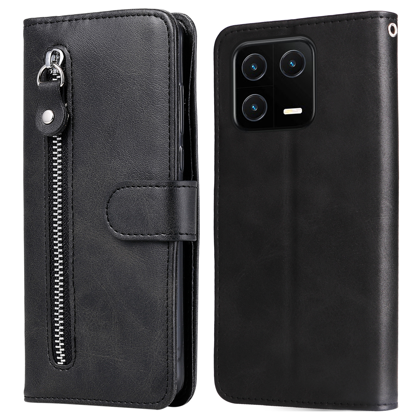 Für Xiaomi 13 Pro 5G Reißverschluss Pock Leder Telefon Hülle Magnetische Schließung Kratzfestes Smartphone-deckungs-brieftaschenstand - Schwarz, Xiaomi 13 Pro 5G
Für Xiaomi 13 Pro 5G Reißverschluss Pock Leder Telefon Hülle Magnetische Schließung Kratzfestes Smartphone-deckungs-brieftaschenstand - Schwarz, Xiaomi 13 Pro 5G
