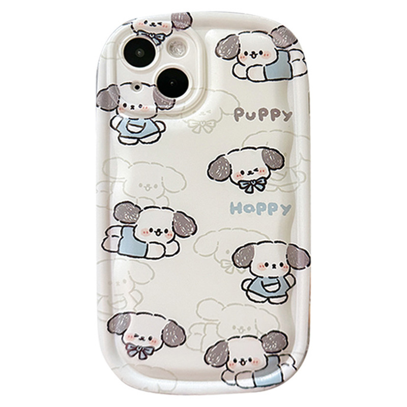 Happy Puppy Pattern Printing Flexible TPU Case for iPhone 14, Anti-scratch Protective Cell Phone Back Cover, iPhone 14
Happy Puppy Pattern Printing Flexible TPU Case for iPhone 14, Anti-scratch Protective Cell Phone Back Cover, iPhone 14