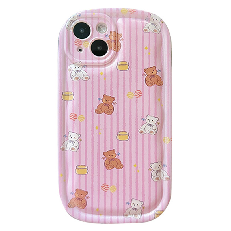 Cell Phone Case for iPhone 14 Plus, Cartoon Bear Honey Pattern Printing Shockproof TPU Cover Protector, iPhone 14 Plus
Cell Phone Case for iPhone 14 Plus, Cartoon Bear Honey Pattern Printing Shockproof TPU Cover Protector, iPhone 14 Plus