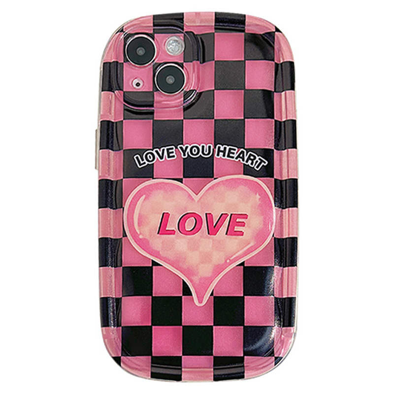 For iPhone 13 6.1 inch Love Grid Pattern Printing Phone Case Soap Dish Shape Soft TPU Scratch Resistant Case, iPhone 13
For iPhone 13 6.1 inch Love Grid Pattern Printing Phone Case Soap Dish Shape Soft TPU Scratch Resistant Case, iPhone 13