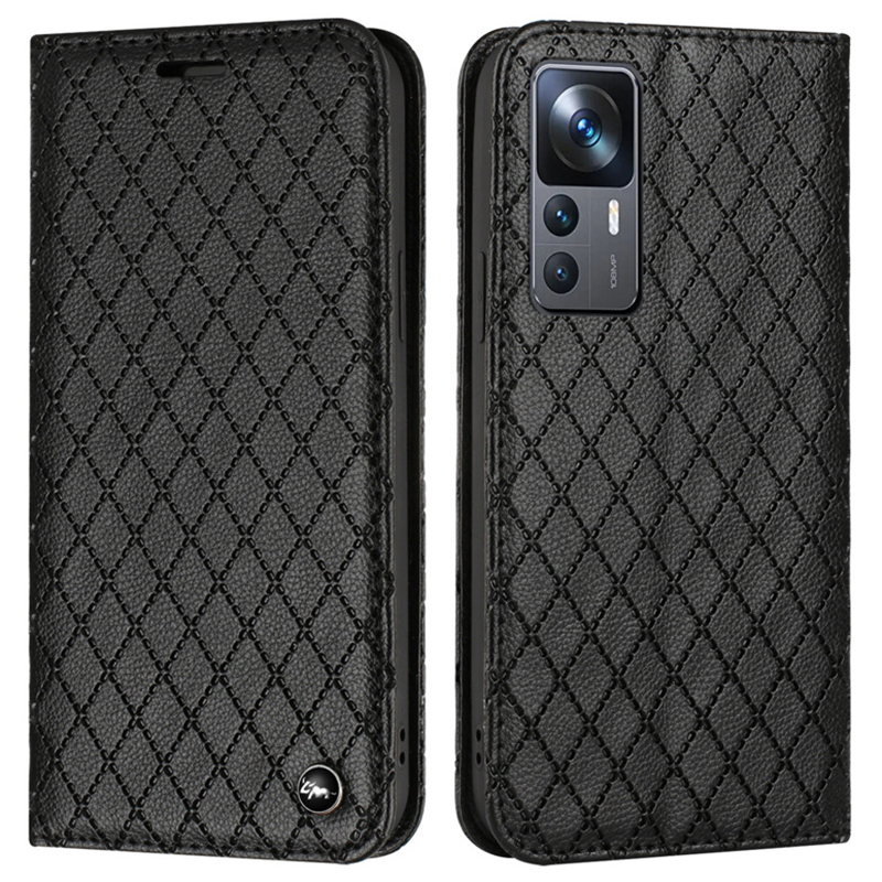 Für Xiaomi 12T 5G / 12t Pro 5g / Redmi K50 Ultra 5G RFID Blockierende Litchi Textur PU Leder Hülle Rhombus -präge -stand Wallet Telefonabdeckung - Schwarz, Xiaomi 12T 5G
Für Xiaomi 12T 5G / 12t Pro 5g / Redmi K50 Ultra 5G RFID Blockierende Litchi Textur PU Leder Hülle Rhombus -präge -stand Wallet Telefonabdeckung - Schwarz, Xiaomi 12T 5G