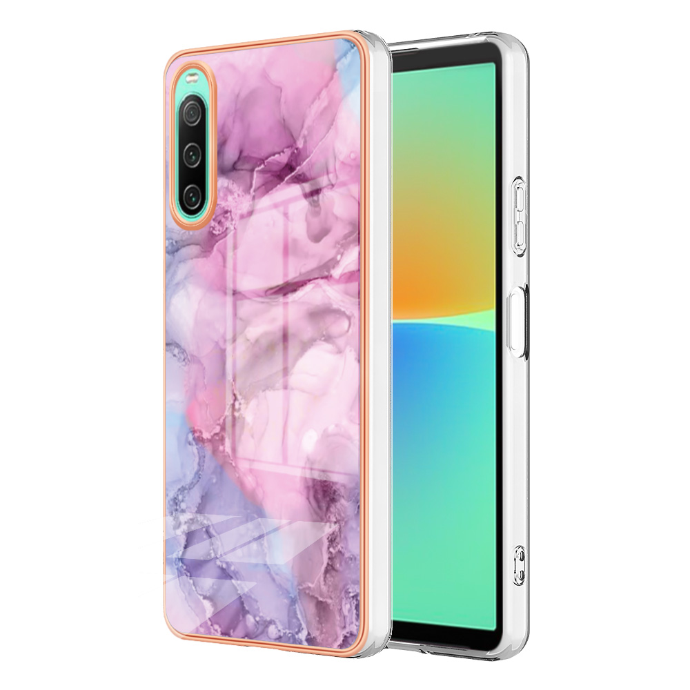 Für Sony Xperia 10 IV 5G Schockdopfer Hülle Anti-fall-fall-tpu-abdeckung YB IMD Series-16 Style E 2.0 mm Marmormuster IMD Elektroplating Telefonhülle - Rose, Sony Xperia 10 IV 5G
Für Sony Xperia 10 IV 5G Schockdopfer Hülle Anti-fall-fall-tpu-abdeckung YB IMD Series-16 Style E 2.0 mm Marmormuster IMD Elektroplating Telefonhülle - Rose, Sony Xperia 10 IV 5G