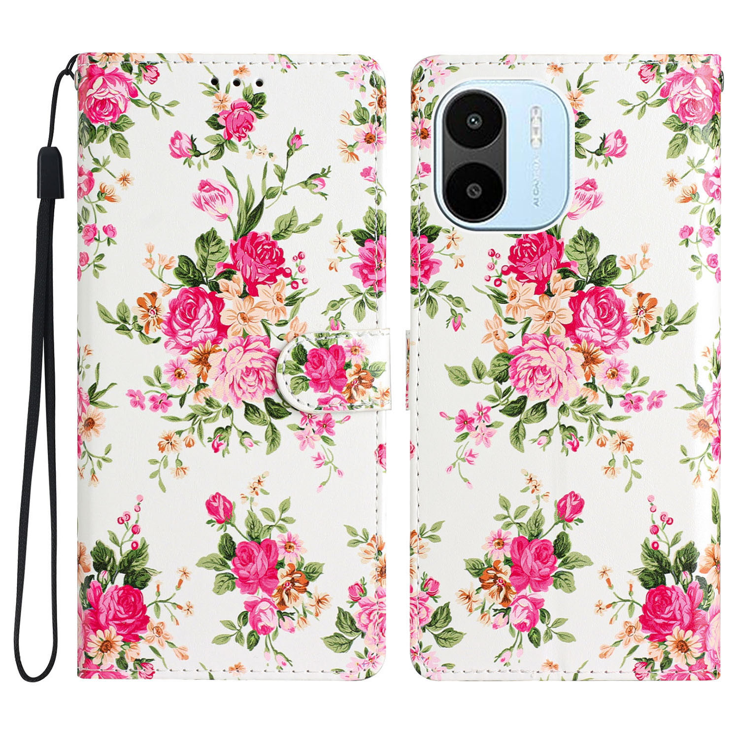 Für Xiaomi Redmi A1 4G Muster Druck PU Leder Telefon Hülle Stech - Rote Blumen, Xiaomi Redmi A2 4G
Für Xiaomi Redmi A1 4G Muster Druck PU Leder Telefon Hülle Stech - Rote Blumen, Xiaomi Redmi A2 4G