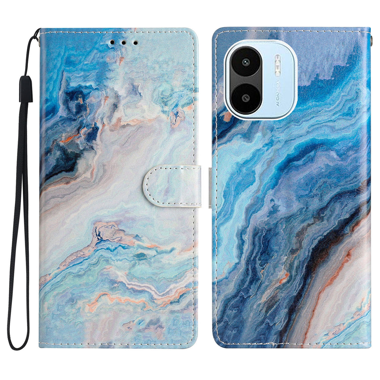 Für Xiaomi Redmi A1 4G Muster Druck PU Leder Telefon Hülle Stech - Blauer Marmor, Xiaomi Redmi A2 4G
Für Xiaomi Redmi A1 4G Muster Druck PU Leder Telefon Hülle Stech - Blauer Marmor, Xiaomi Redmi A2 4G