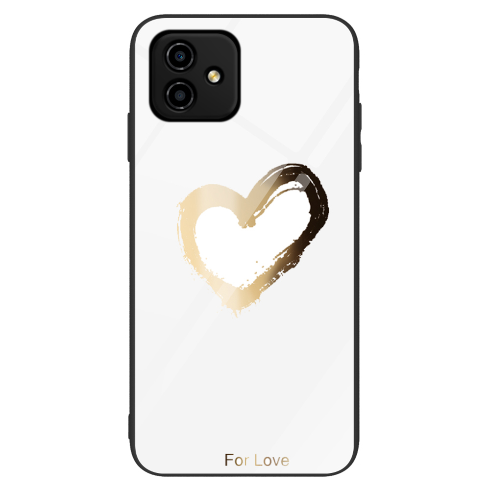 Für Honour Play6C 4G Temperierte Glas -handy -fallmuster Druckdesign Hartes PC Soft TPU Schockdcoverabdeckung - Für Die Liebe / Weiß, Honor Play6C 4G
Für Honour Play6C 4G Temperierte Glas -handy -fallmuster Druckdesign Hartes PC Soft TPU Schockdcoverabdeckung - Für Die Liebe / Weiß, Honor Play6C 4G