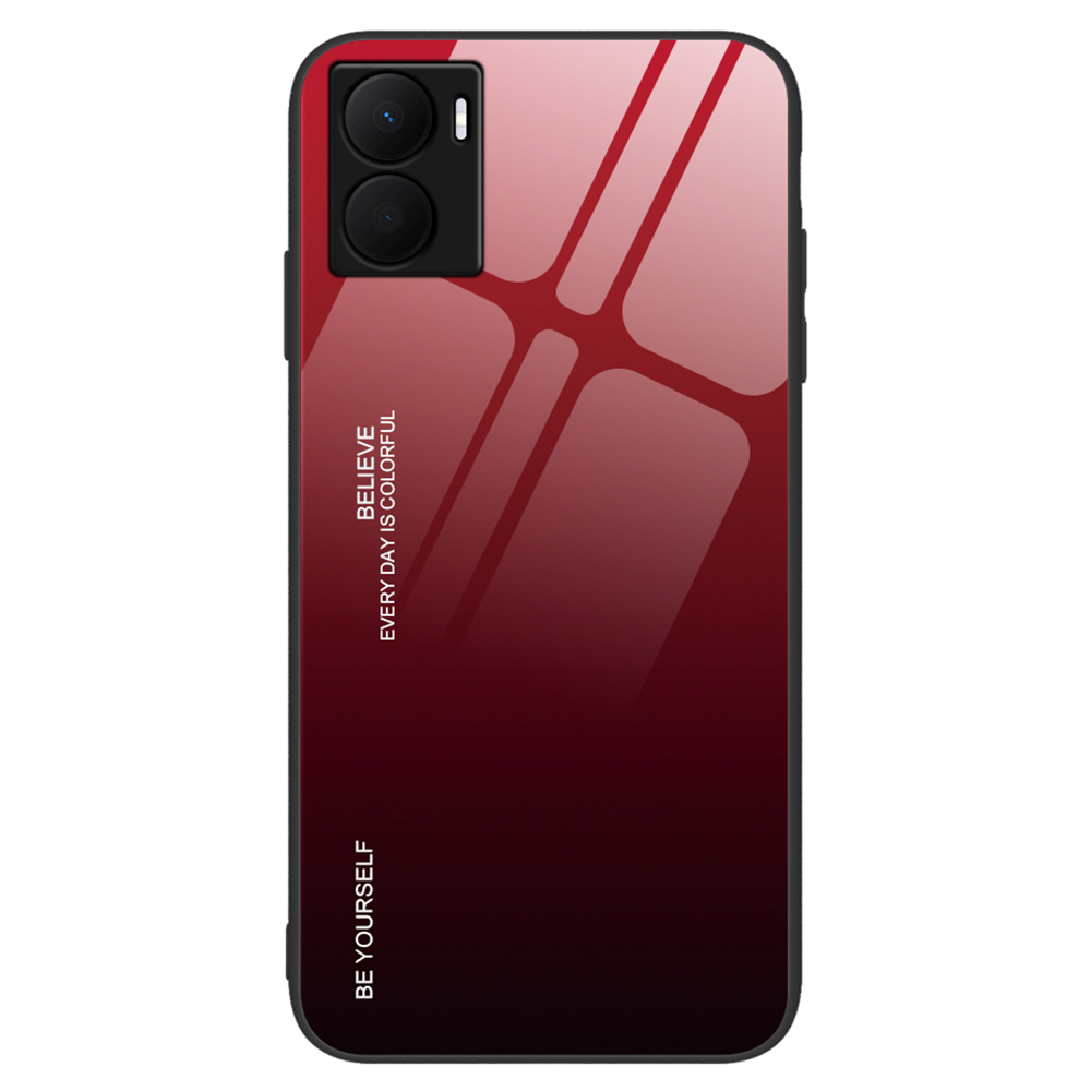 Für Ehrenspiel 40 Plus 5G Gradient Tempered Glas Phone Hülle Hybrid TPU + PC -schutzschutzabdeckung - Rot / Schwarz, Honor Play 40 Plus 5G
Für Ehrenspiel 40 Plus 5G Gradient Tempered Glas Phone Hülle Hybrid TPU + PC -schutzschutzabdeckung - Rot / Schwarz, Honor Play 40 Plus 5G