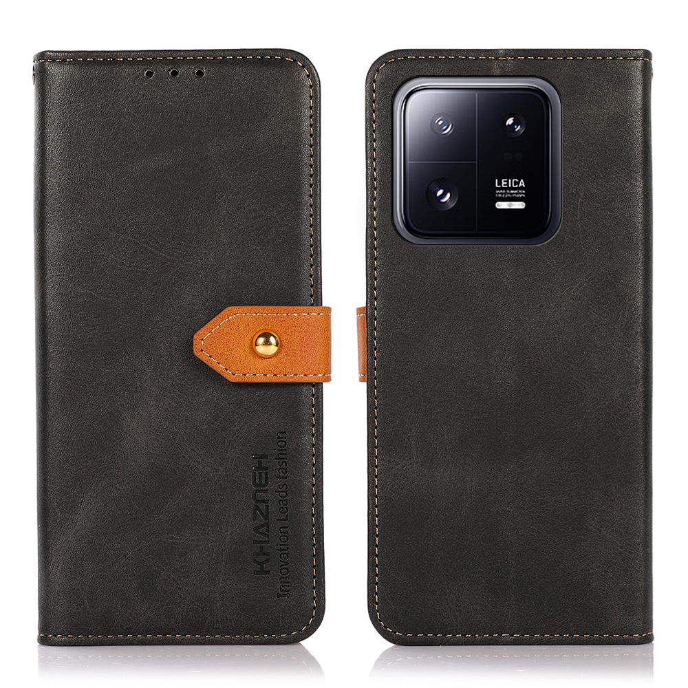 Khazneh Für Xiaomi 13 Pro 5G Kuhlattenstruktur PU Leder Telefon Hülle Gold Schnalle Ballet Folio Flip Schutzschutzabdeckung - Schwarz, Xiaomi 13 Pro 5G
Khazneh Für Xiaomi 13 Pro 5G Kuhlattenstruktur PU Leder Telefon Hülle Gold Schnalle Ballet Folio Flip Schutzschutzabdeckung - Schwarz, Xiaomi 13 Pro 5G