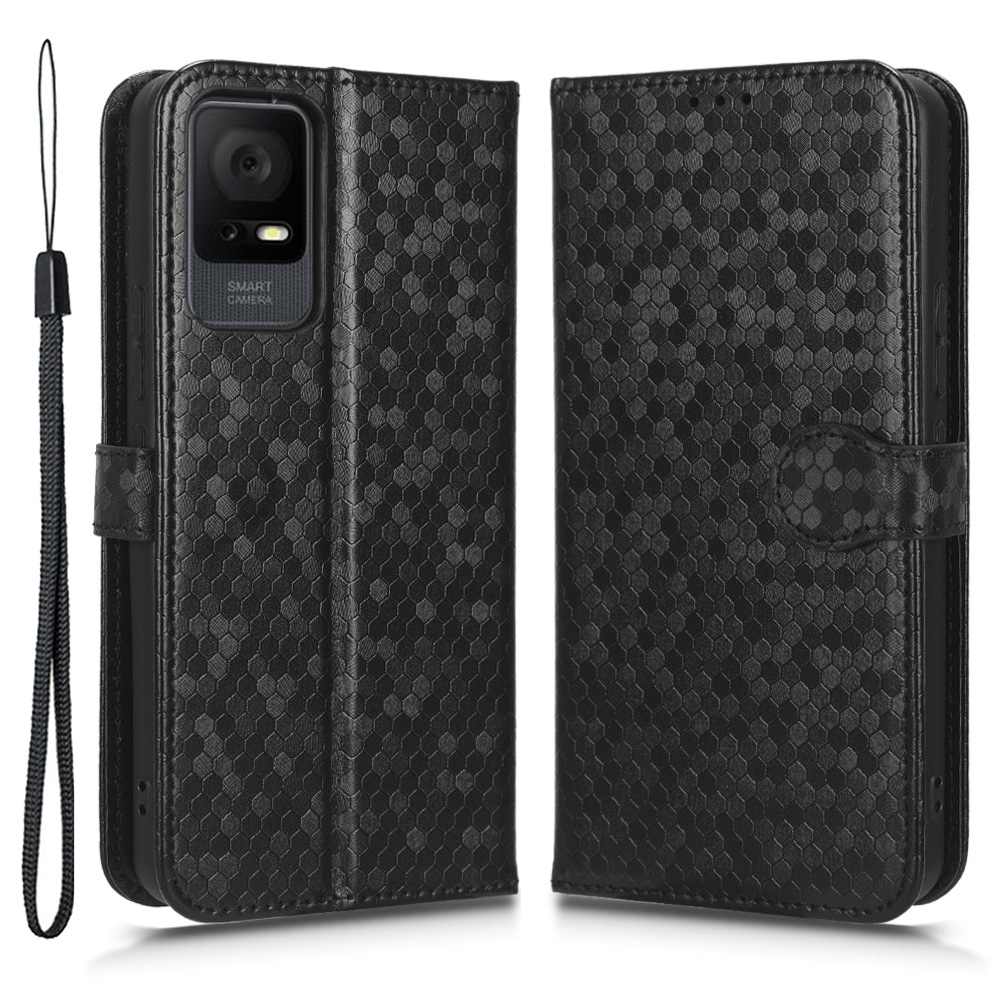 Für TCL 405 / 406 / T506D Punktmuster Geprägter PU Leder Flip Wallet Wallet Hülle Schutz Telefonabdeckung Mit Riemen - Schwarz, TCL 405
Für TCL 405 / 406 / T506D Punktmuster Geprägter PU Leder Flip Wallet Wallet Hülle Schutz Telefonabdeckung Mit Riemen - Schwarz, TCL 405