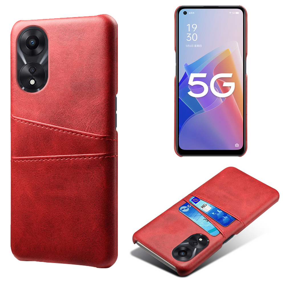 Für Oppo A58 5G PU Leder Beschichtete Hartpc Anti-kratzer-telefonhülle Dual-card-slots Nicht-schlupf-ultra-schlank-telefon-rückzugabdeckung - Rot, Oppo A58 5G
Für Oppo A58 5G PU Leder Beschichtete Hartpc Anti-kratzer-telefonhülle Dual-card-slots Nicht-schlupf-ultra-schlank-telefon-rückzugabdeckung - Rot, Oppo A58 5G