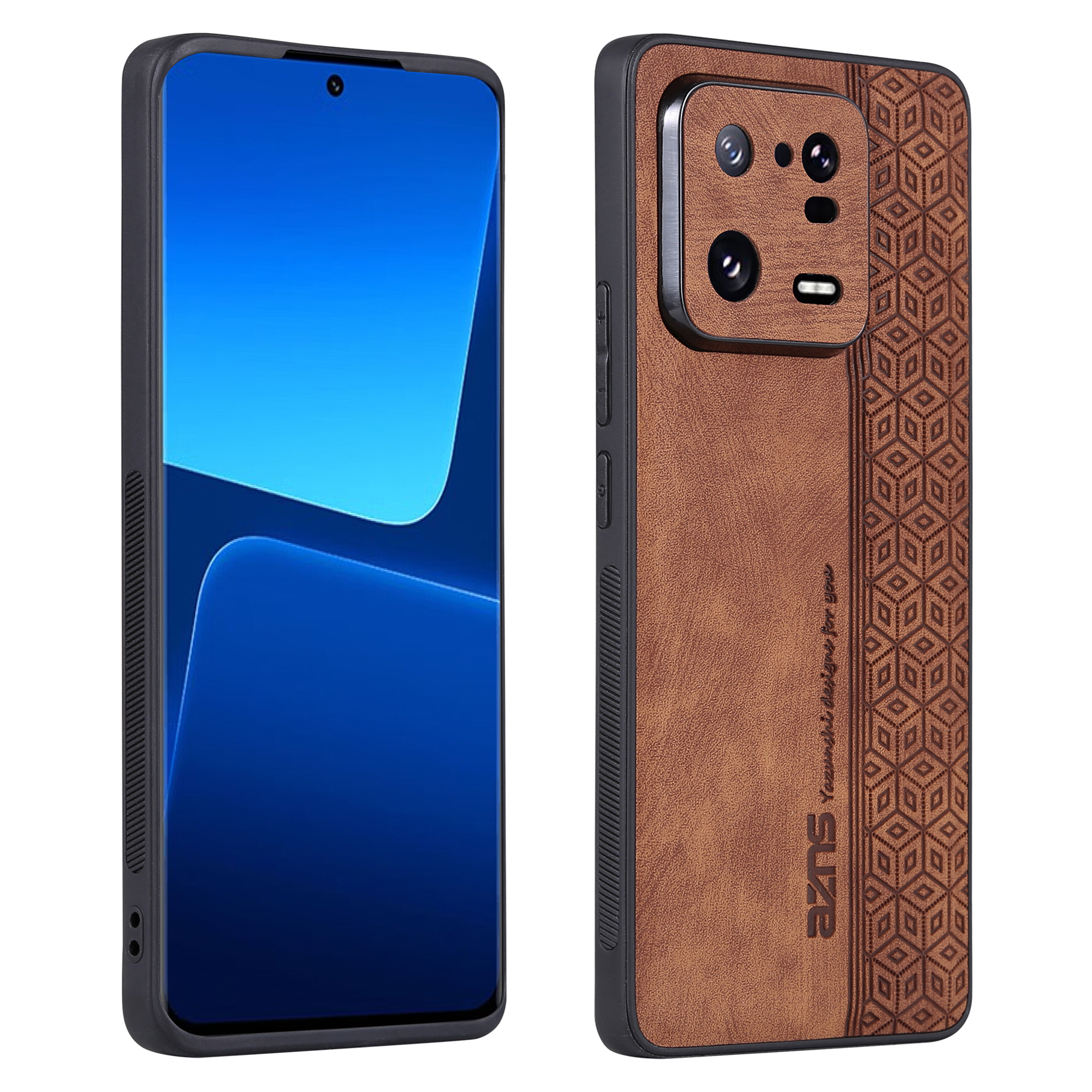 Azns Für Xiaomi 13 Pro 5G Schocksicheres Pu-leder+tpu-telefonabdeckung Imprinzipiertes Muster Anti-kratzer-mobiltelefonhülle - Braun, Xiaomi 13 Pro 5G
Azns Für Xiaomi 13 Pro 5G Schocksicheres Pu-leder+tpu-telefonabdeckung Imprinzipiertes Muster Anti-kratzer-mobiltelefonhülle - Braun, Xiaomi 13 Pro 5G