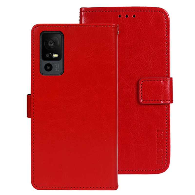 IDEWEI Folio Flip Phone Hülle Für TCL 40R 5G, Verrückte Pferdestruktur PU Leder Vollschutz Telefonabdeckung Mit Stand Wallet - Rot, TCL 40R 5G
IDEWEI Folio Flip Phone Hülle Für TCL 40R 5G, Verrückte Pferdestruktur PU Leder Vollschutz Telefonabdeckung Mit Stand Wallet - Rot, TCL 40R 5G