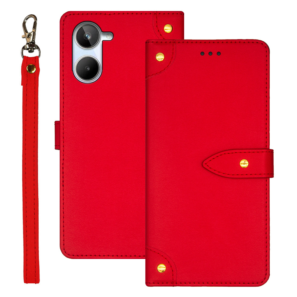 IDEWEI Für Realme 10 4G Stand PU Leder Telefon Hülle Kartenschlitze Magnetischer Verschluss Klapperfolio -telefonabdeckung Mit Riemen - Rot, Realme 10 4G
IDEWEI Für Realme 10 4G Stand PU Leder Telefon Hülle Kartenschlitze Magnetischer Verschluss Klapperfolio -telefonabdeckung Mit Riemen - Rot, Realme 10 4G