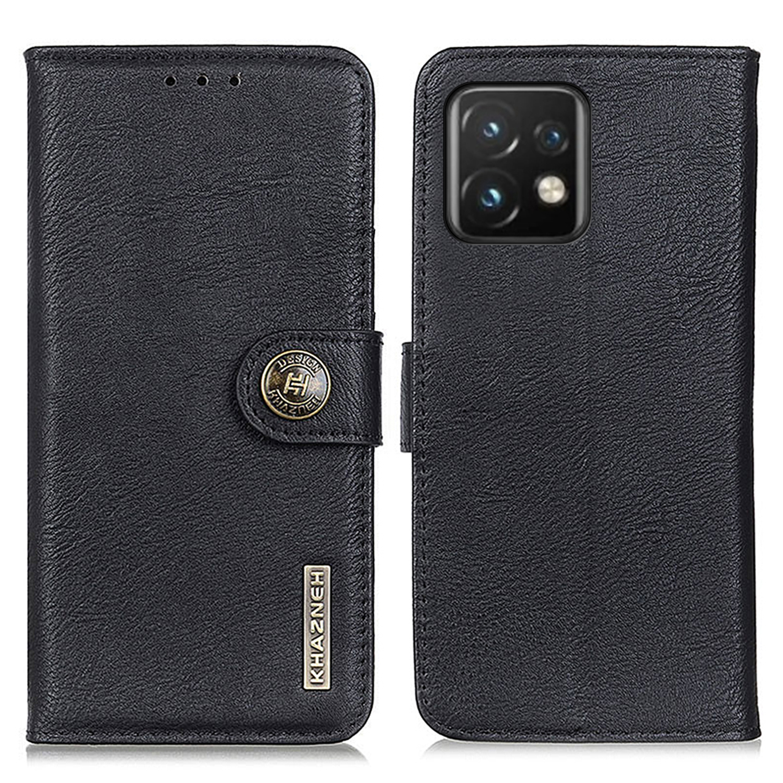 Khazneh Für Motorola Moto X40 Pro 5G Schockdes Telefon Cover Cowide Textur PU Leder Anti-wear Telefon Flip Wallet Hülle - Schwarz, Motorola Moto X40 5G
Khazneh Für Motorola Moto X40 Pro 5G Schockdes Telefon Cover Cowide Textur PU Leder Anti-wear Telefon Flip Wallet Hülle - Schwarz, Motorola Moto X40 5G