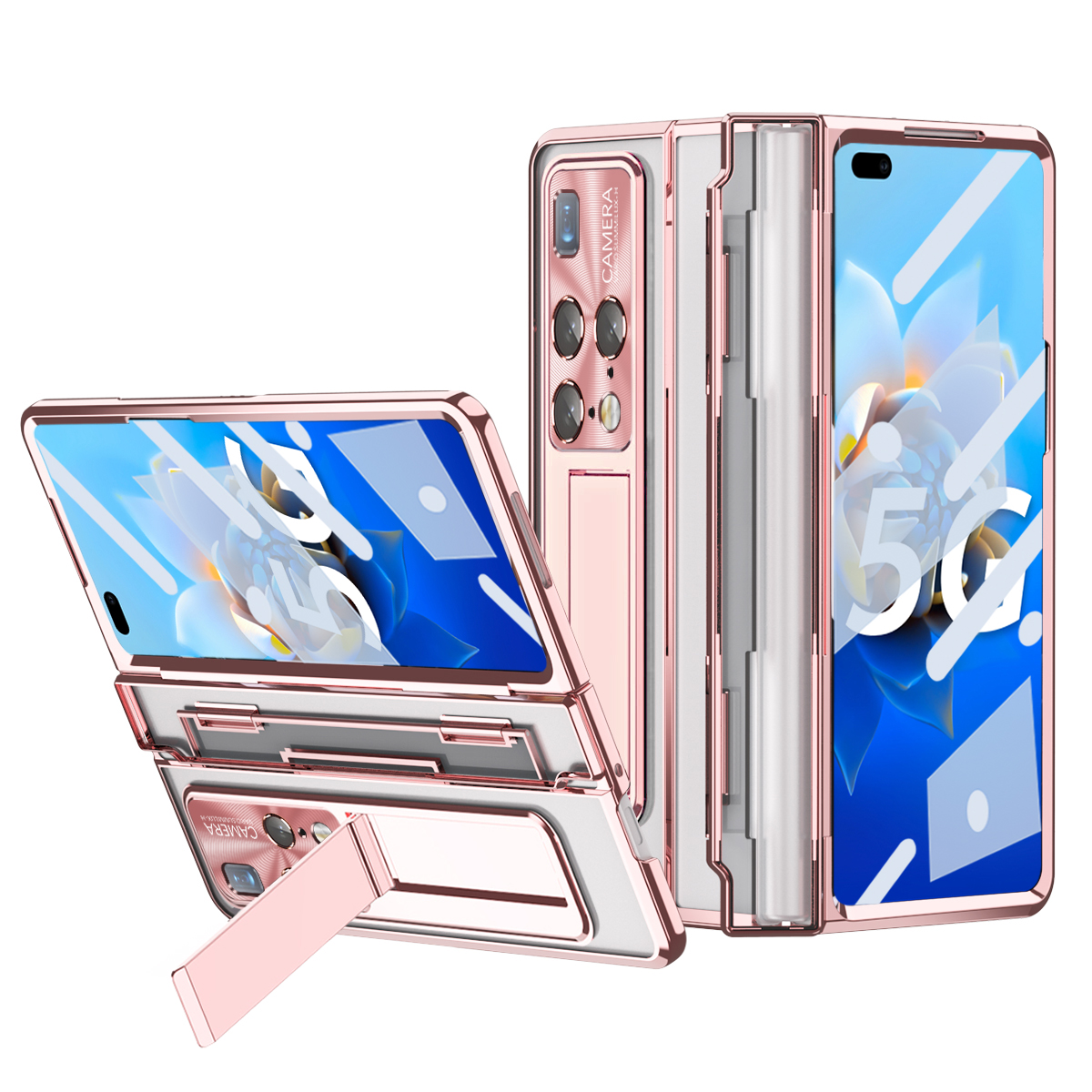 Elektroplatte PC -telefonabdeckung Für Huawei Mate X2, Transparente Schutzhülle Mit Temperamentvollem Glasfilm - Roségold, Huawei Mate X2
Elektroplatte PC -telefonabdeckung Für Huawei Mate X2, Transparente Schutzhülle Mit Temperamentvollem Glasfilm - Roségold, Huawei Mate X2