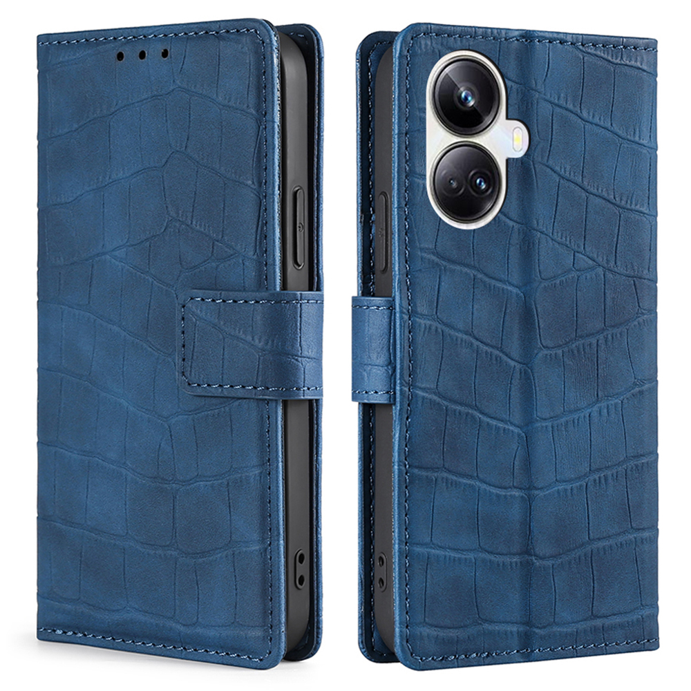 Für Realme 10 Pro+ 5G Hauttouch Feel Crocodile Texture Phone Hülle PU Leder Brieftasche Volle Schutzabdeckung - Blau, Realme 10 Pro+ 5G
Für Realme 10 Pro+ 5G Hauttouch Feel Crocodile Texture Phone Hülle PU Leder Brieftasche Volle Schutzabdeckung - Blau, Realme 10 Pro+ 5G