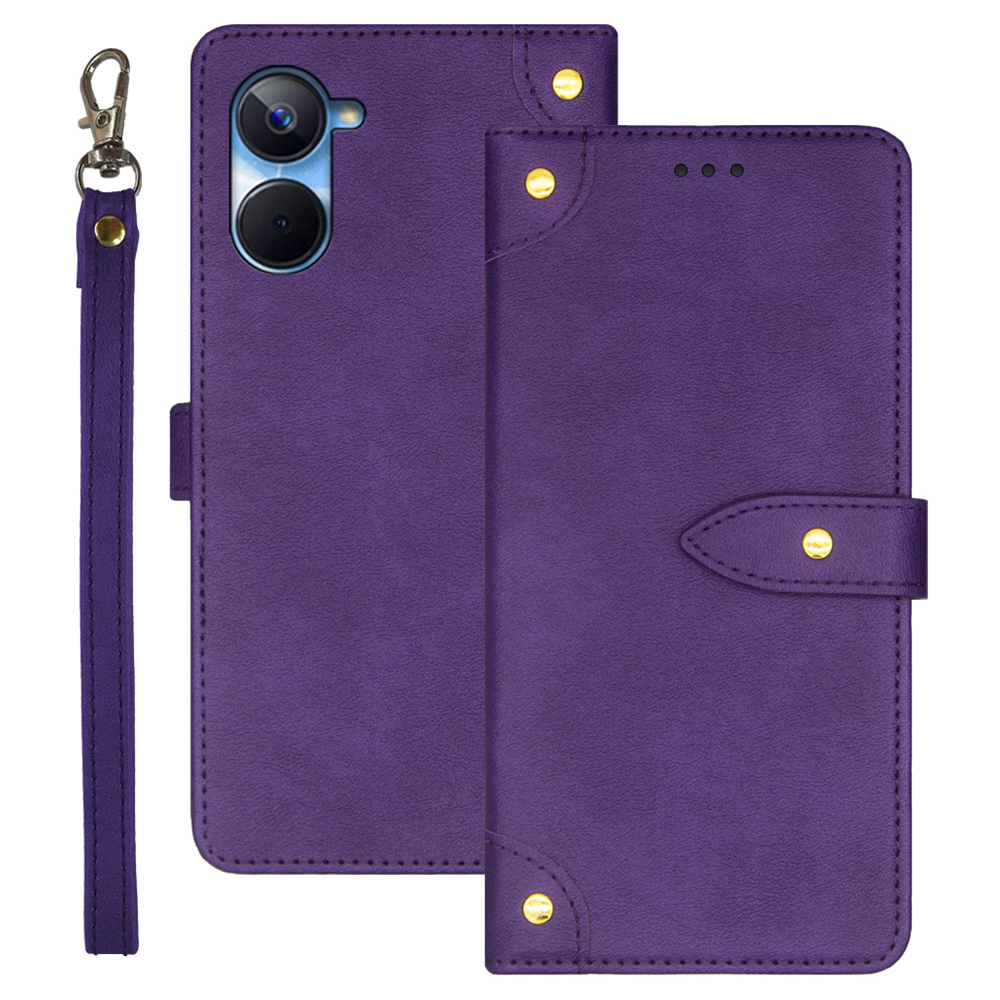 Idewei Für Realme 10s 5G PU Leder Telefonständer Hülle Drop Resistent Magnetisch Verschluss Schockdcover Kartenhalter Abdeckung - Violett, Realme 10s 5G
Idewei Für Realme 10s 5G PU Leder Telefonständer Hülle Drop Resistent Magnetisch Verschluss Schockdcover Kartenhalter Abdeckung - Violett, Realme 10s 5G